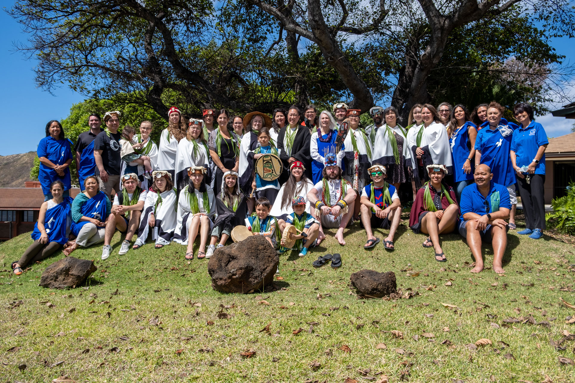 NIC Indigenous Language Revitalization Field School with Kapi’olani Community College students and employees